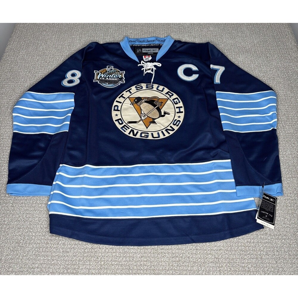 Sidney Crosby Pittsburgh Penguins Winter Classic 2011 Authentic Size 52 New NWT